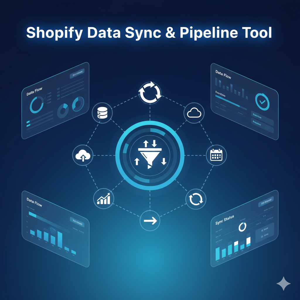 Shopify Data Sync & Pipeline Tool