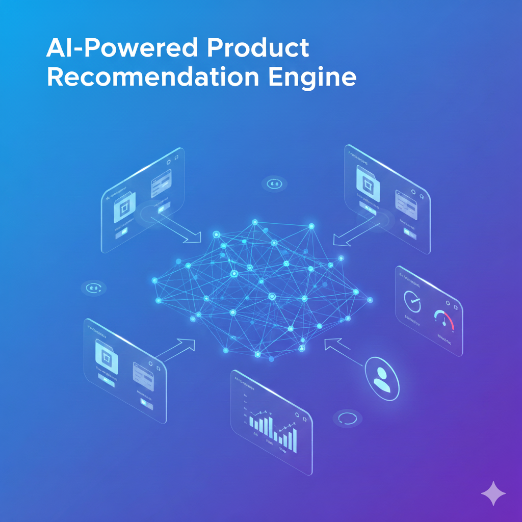 AI-Powered Product Recommendation Engine  By Halfmoonaitech LTD
